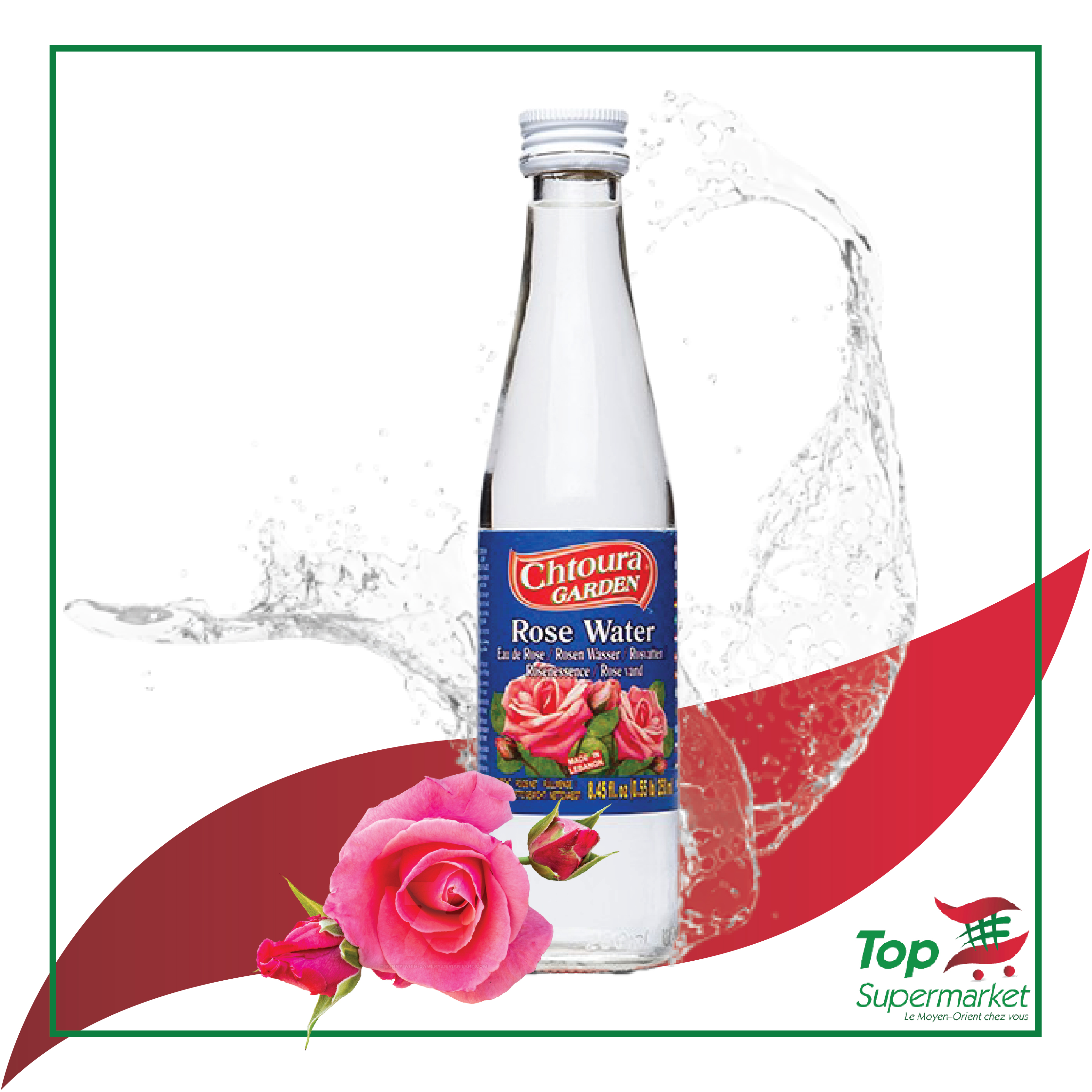 Chtoura Garden eau de rose 250ml